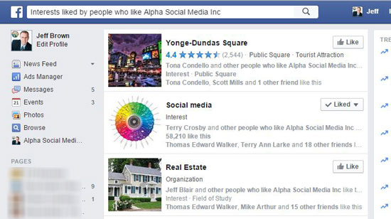 social media Halifax interests Facebook